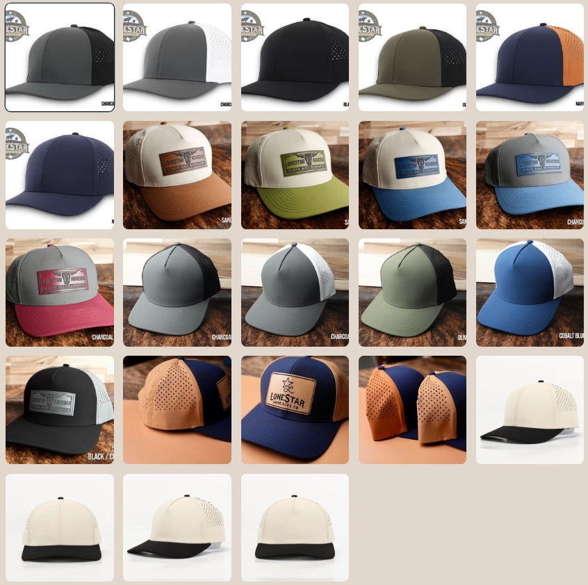 Custom Performance 5 Panel Durra-Bull Headwear