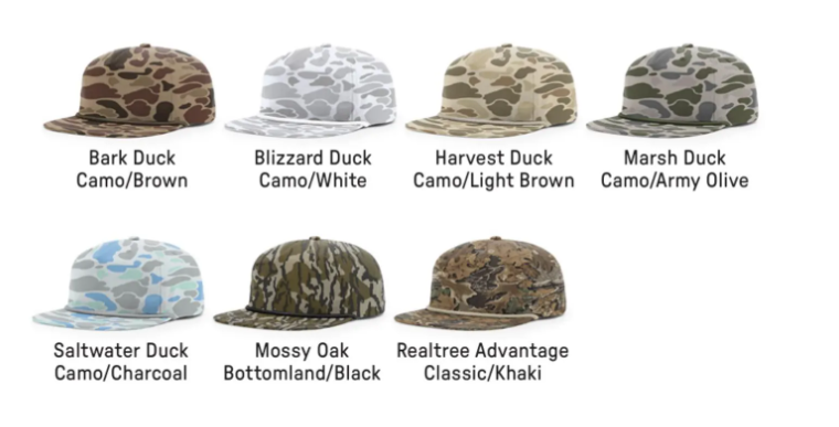 Custom Richardson 256P Printed Umpqua Hat